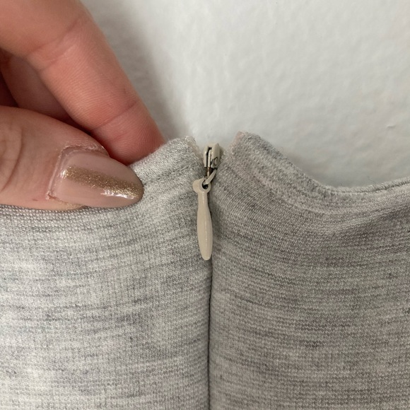 Anthropologie Dolan Midi Grey Dress - Picture 5 of 5